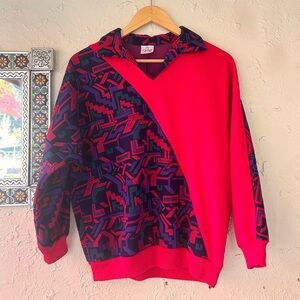 Vintage 80s Graff Women’s Funky Sweater 👩‍🎤 size M